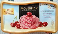 Mängden socker i Mövenpick Creme Kirsche