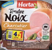 Mängden socker i Tendre noix Charcutier avec couenne (4+1 gratuite)