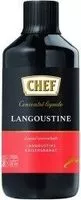 Mängden socker i Concentré liquide langoustine