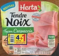 Mängden socker i Tendre noix façon carpaccio