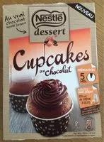 Mängden socker i NESTLE DESSERT préparation pour Cupcakes au chocolat 344g
