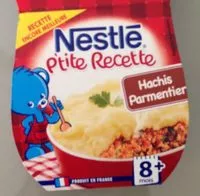 Mängden socker i NESTLE P'TITE RECETTE Hachis Parmentier - 2 x 200g - Dès 8 mois