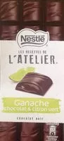 Mängden socker i Les Recettes de l'Atelier Ganache Chocolat et Citron Vert