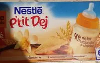 Mängden socker i Nestle p'tit dej