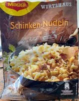 Mängden socker i Wirtshaus Schinken-Nudeln