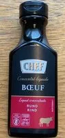 Mängden socker i Concentré liquide boeuf