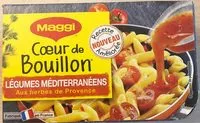 Mängden socker i Coeur de bouillon Légumes méditerranéens