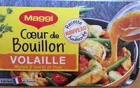 Mängden socker i MAGGI Cœur de Bouillon Volaille mijotée et touche de thym 6x22g = 132g