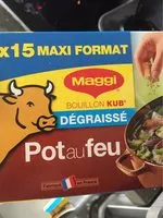 Mängden socker i Bouillon pot au feu dégraissé