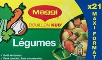 Mängden socker i Bouillon Kub légumes