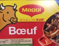 Mängden socker i Bouillon Kub bœuf