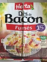 Mängden socker i Dés de bacon fumé