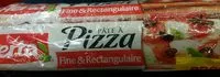 Mängden socker i Pâte à Pizza Fine & Rectangulaire