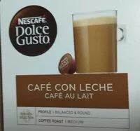 Mängden socker i Café con leche
