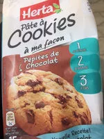 Mängden socker i Pâte à cookies pépites de chocolat