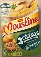 Mängden socker i Mousline 3 Céréales gourmandes & Pommes de Terre