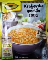 Mängden socker i C Kraljevska goveđa supa