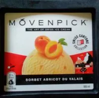 Mängden socker i Sorbet abricot du Valais