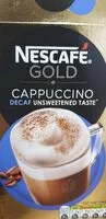 Mängden socker i GOLD Cappuccino Decaf Unsweetened Taste Coffee, 8 Sachets x
