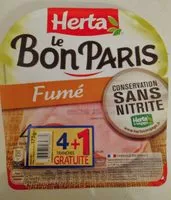 Mängden socker i Le bon Paris fumé sans nitrite