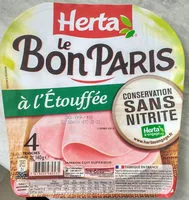 Mängden socker i Le Bon Paris à l'Étouffée Sans Nitrite 4 Tranches