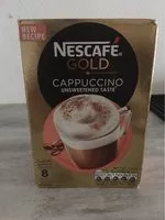 Mängden socker i GOLD Cappuccino Unsweetened Taste Coffee, 8 Sachets x