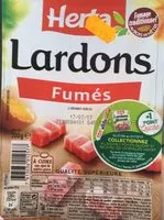 Mängden socker i HERTA Lardons fumés