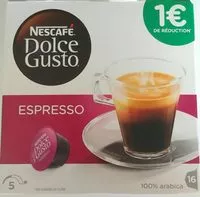 Mängden socker i Dolce Gusto - Espresso