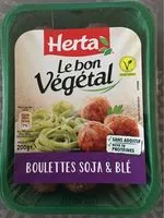 Mängden socker i Boulettes soja et blé