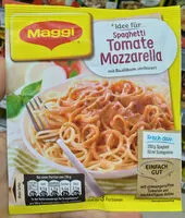 Mängden socker i Spaghetti Tomate Mozzarella