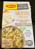 Mängden socker i Kaszotto cztery sery