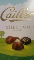 Mängden socker i Section praliné