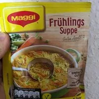 Mängden socker i Frühlings Suppe Maggi