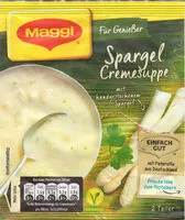 Mängden socker i Spargel Cremesuppe