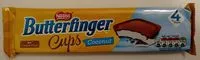 Mängden socker i Butterfinger Coconut Cup 4PK
