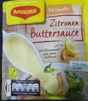 Mängden socker i Zitronen Buttersauce (Vegan)