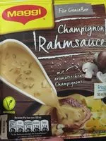 Mängden socker i Champignon Rahmsauce