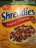 Mängden socker i Shreddies original