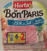 Mängden socker i Le bon paris