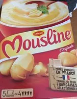 Mängden socker i MOUSLINE purée nature