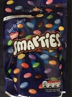 Mängden socker i Smarties 125g