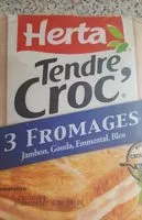 Mängden socker i Croque Monsieur 3 fromages