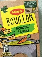 Mängden socker i Bouillon légumes