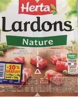 Mängden socker i Lardons nature