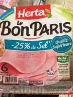 Mängden socker i Le bon Paris -25% de sel