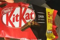 Mängden socker i Kat 2 Finger Dark Chocolate Biscuit Bar 5+1 Pack