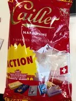 Mängden socker i Cailler