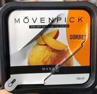 Mängden socker i Sorbet mango