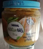 Mängden socker i Potito de guisantes con patata y pollo