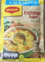 Mängden socker i Frühlingssuppe